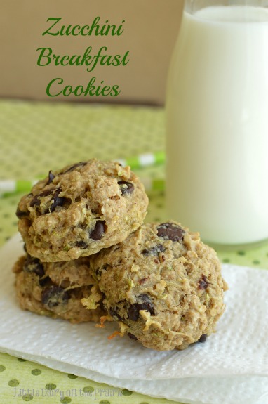 Zucchini Breakfast Cookies