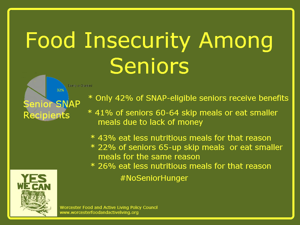 senior food insecurity Archives Worcester Food Policy Council