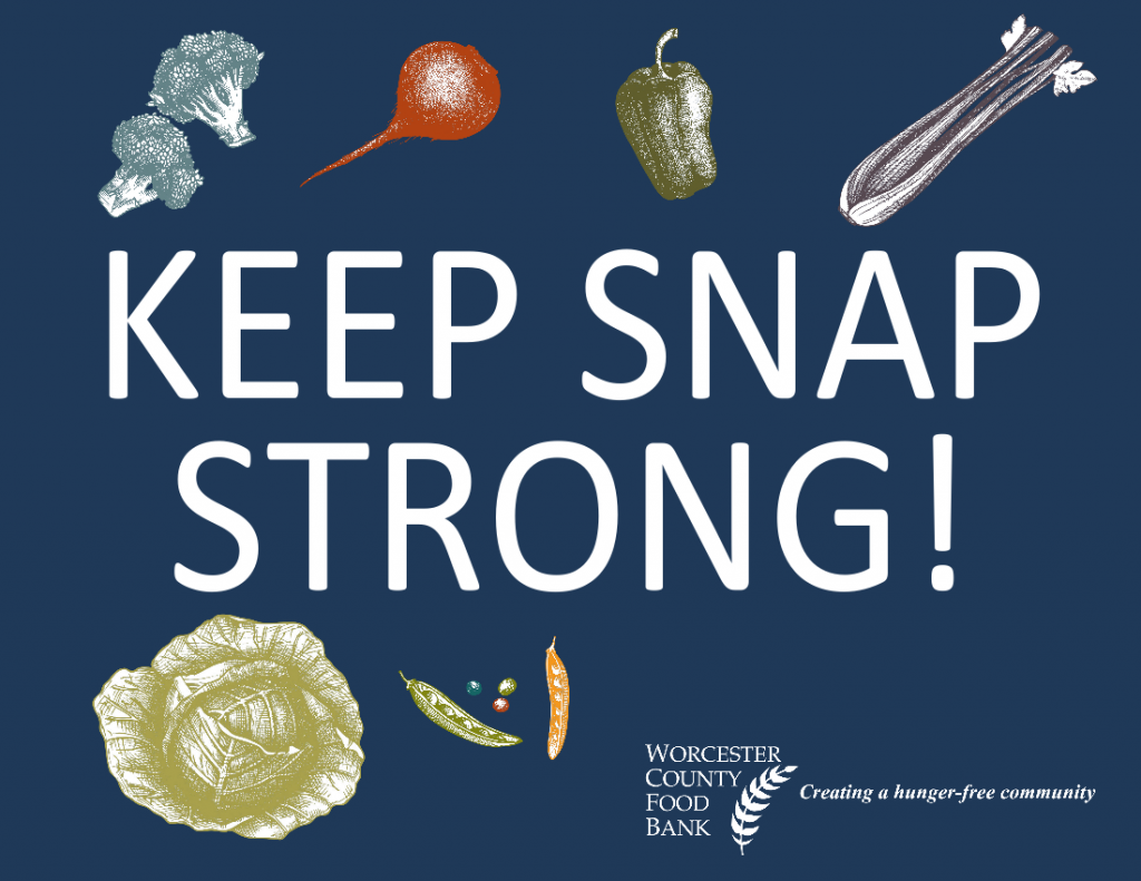 HungerActionMonth Selfies Signs! Worcester Food Policy Council