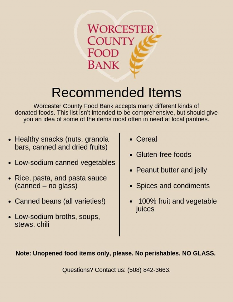 Tips for Planning a Successful Food Drive In A Hurry Worcester Food